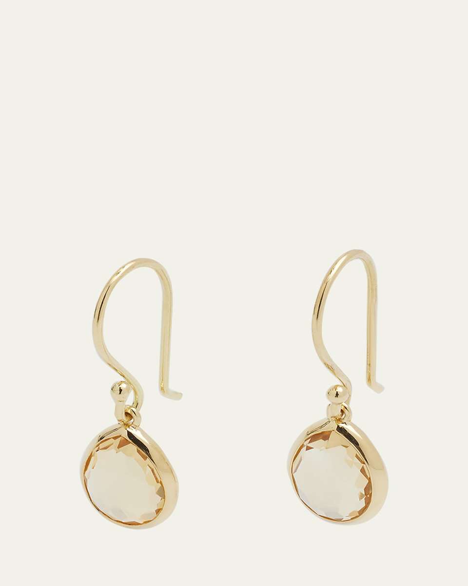18K Rock Candy Teardrop Earrings
