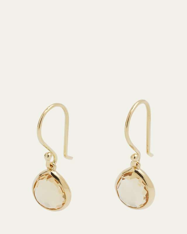 18K Rock Candy Teardrop Earrings