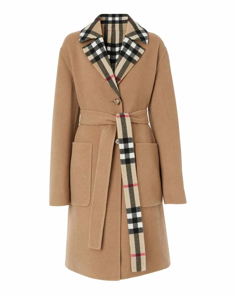 Dorea Belted Reversible Coat