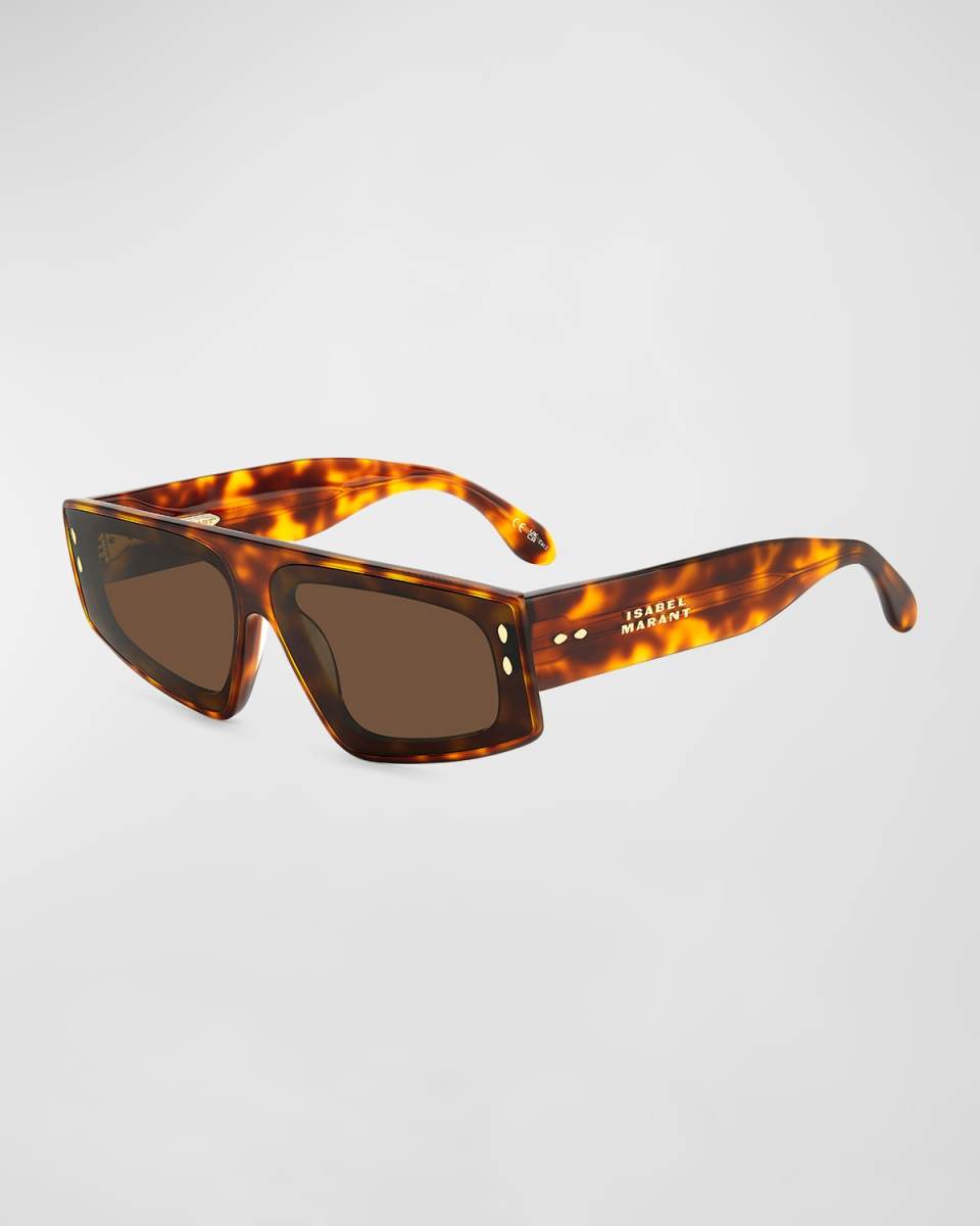 Logo Acetate Cat-Eye Sunglasses