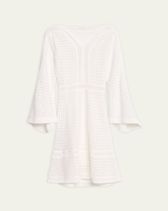 x High Summer Crochet Mini Dress