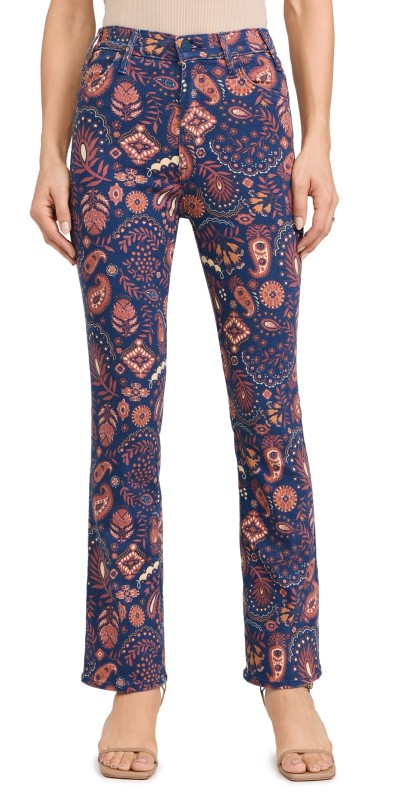 MOTHER The Hustler Flood Jeans Henna Happiness