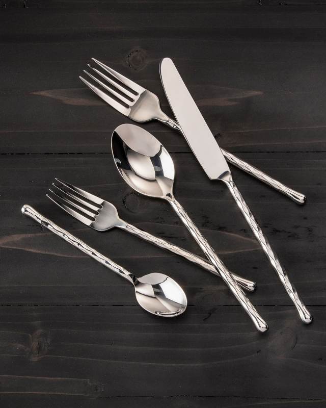 Fortessa Spindle 20-Piece Flatware Set