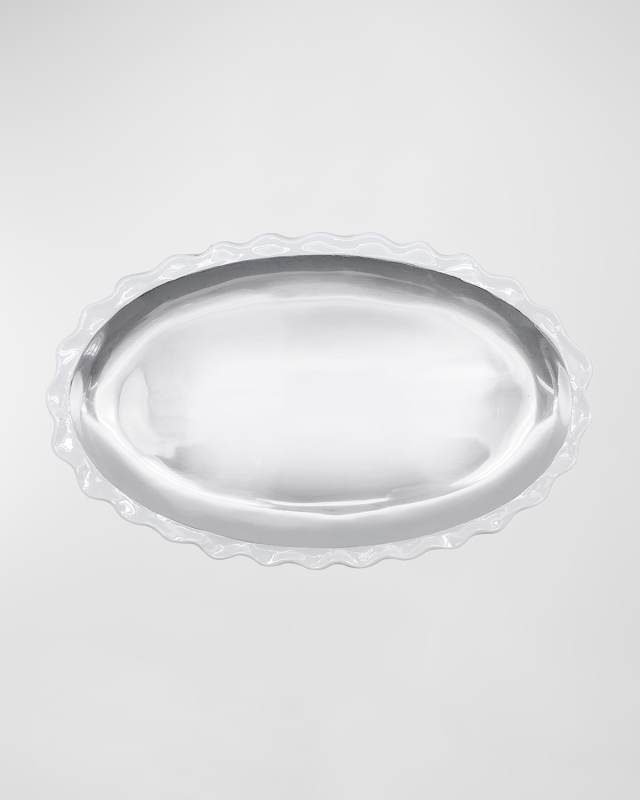 Wavy Oval Platter