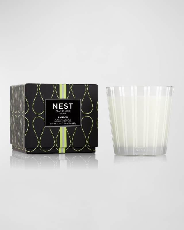 Bamboo 3-Wick Candle, 21.2 oz.