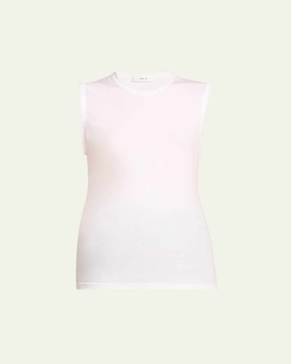 Zoey Cotton Ruched Top
