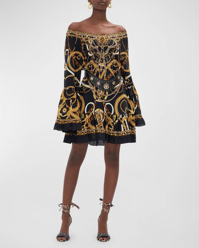 Coast to Coast Frill Mini Dress
