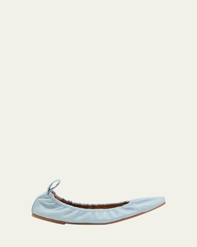 Teano Napa Leather Ballerina Flats