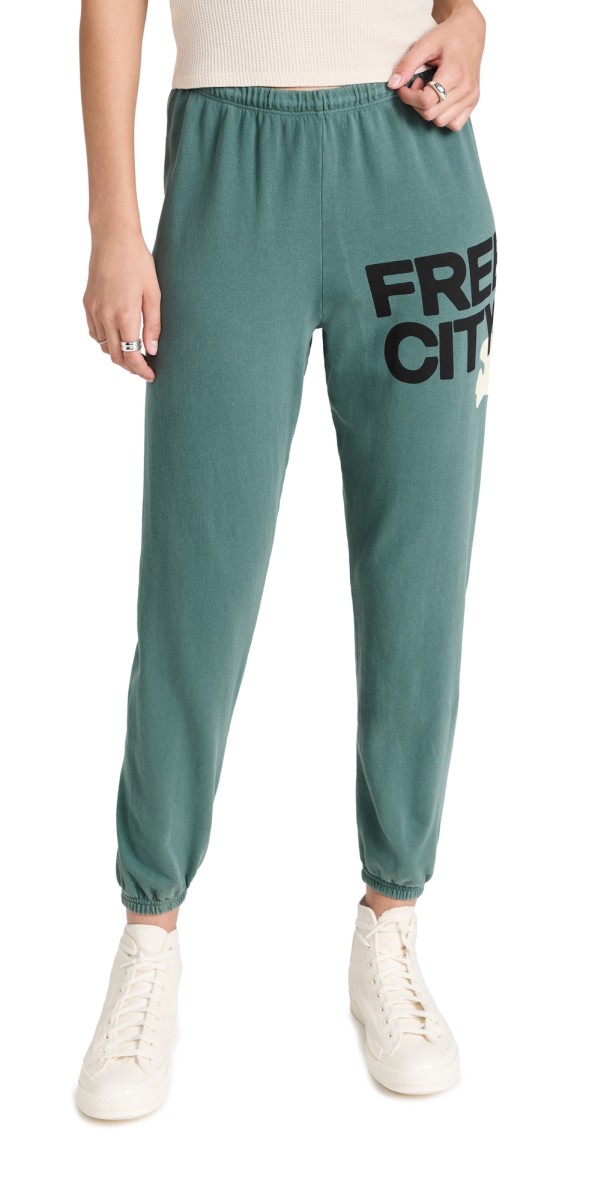 FREECITY Freecity Sweatpants Surplus Green