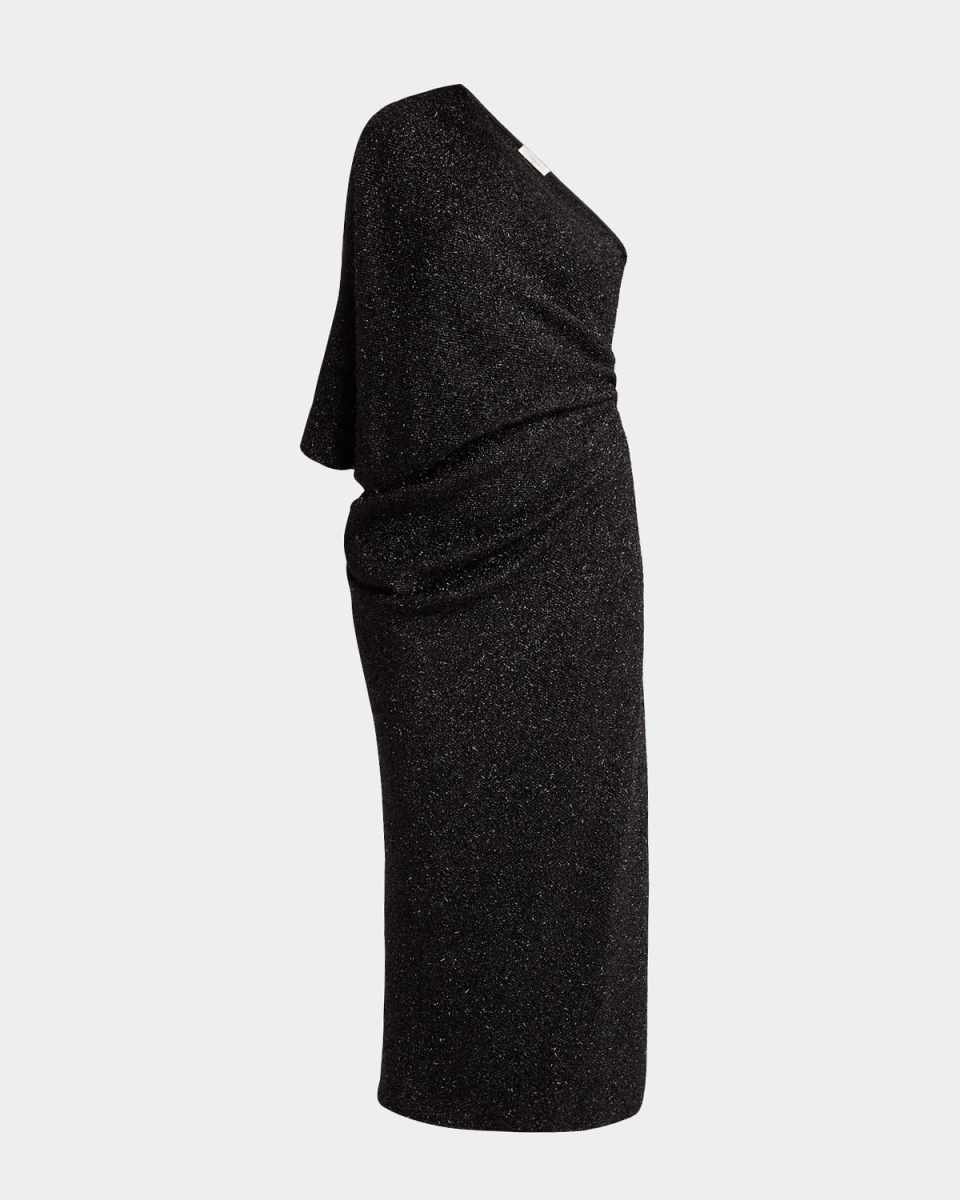 Dorota Asymmetric Draped Dress