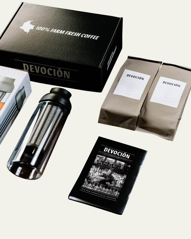 Cold Brew & Coffee Cocktail Kit - Dark Brown Whole Bean