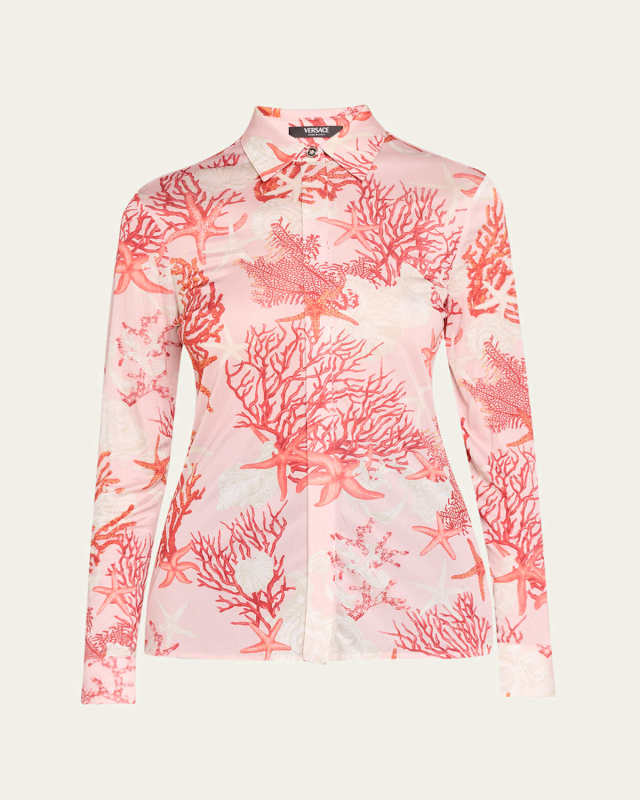 Starfish Printed Jersey Shirt