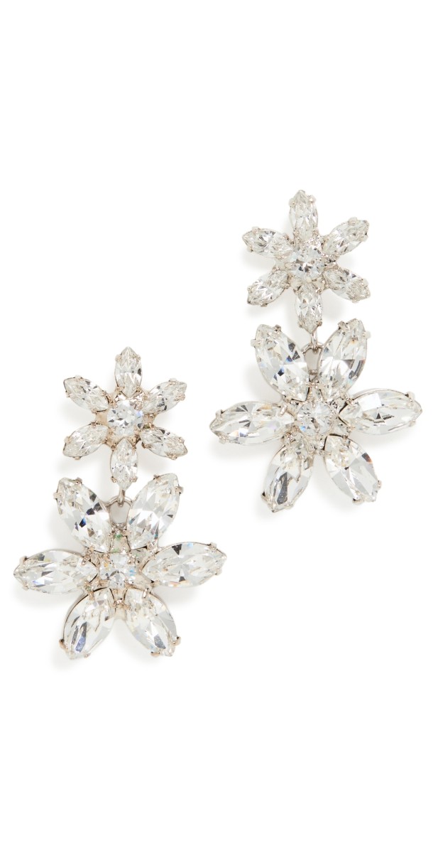 Jennifer Behr Audrey Earrings Crystal