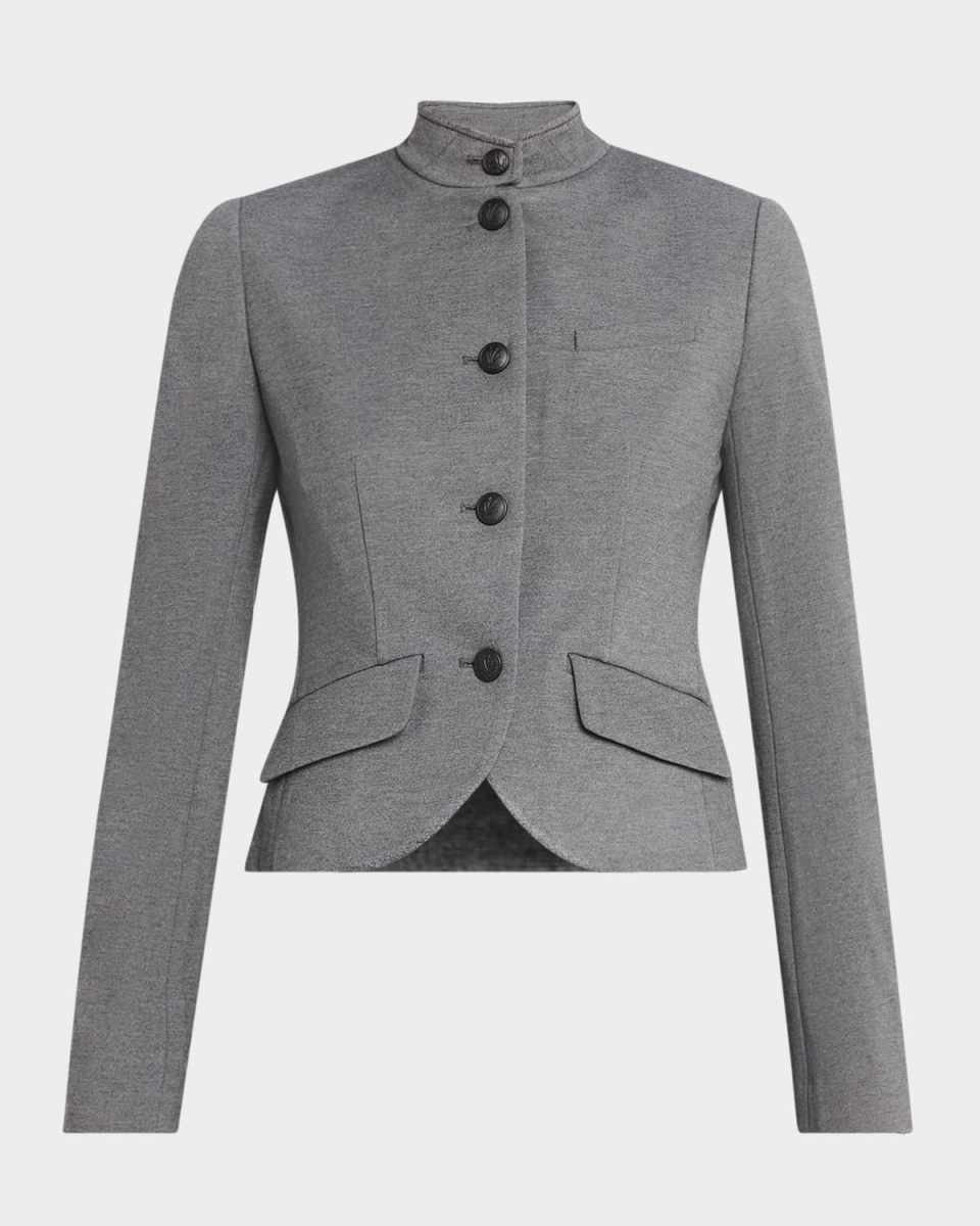 Slade Cropped Ponte Blazer