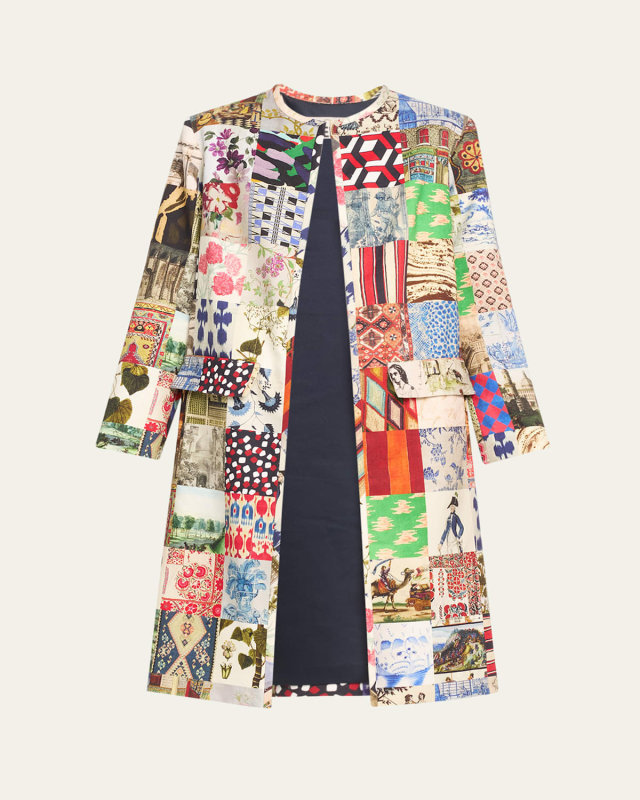 Bloomsbury Collage Printed Duster