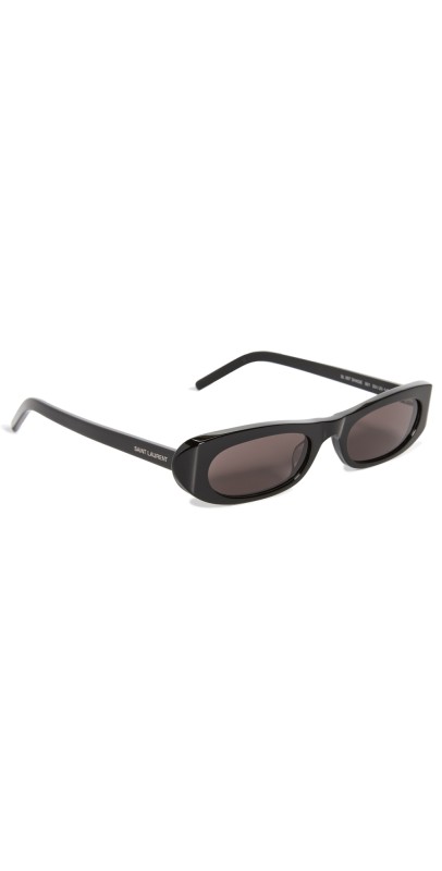 Saint Laurent SL 557 Shade Sunglasses Black-Black-Black