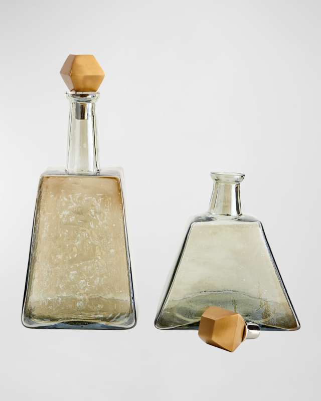 Preston Decanters, Set Of 2