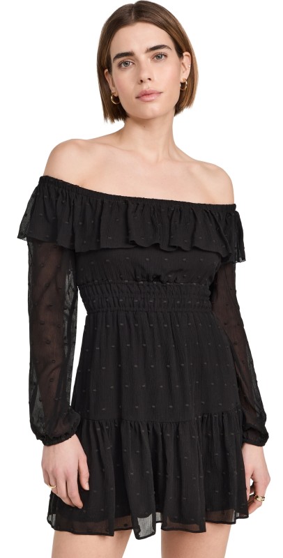 PAIGE Seine Dress Black