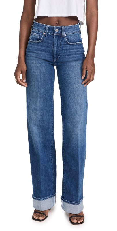 PAIGE Sasha W/ Wide Cuff Nadira Jeans Nadira