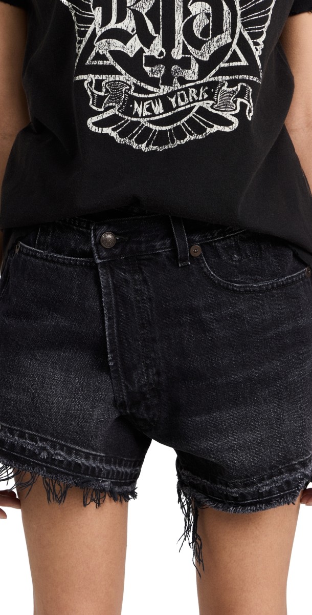 R13 Cross Over Shorts Jake Black