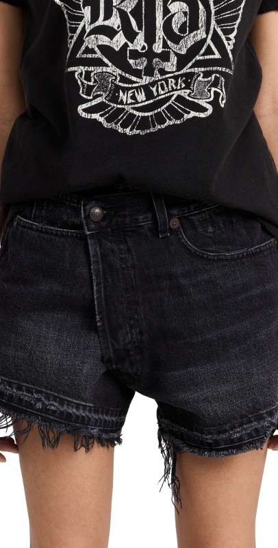 R13 Cross Over Shorts Jake Black