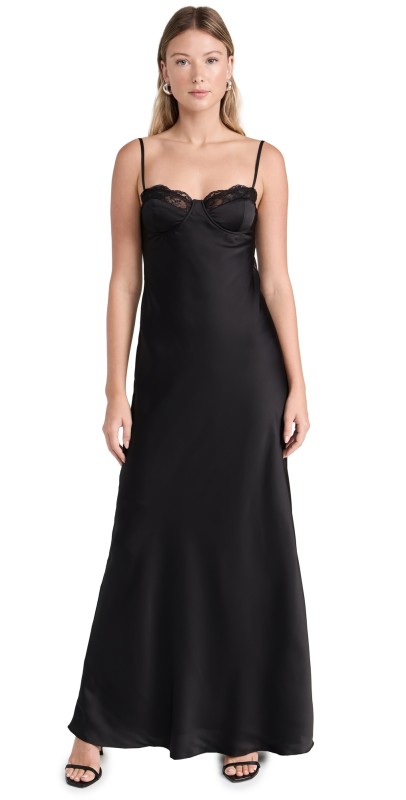MISHA Anita Dress Black