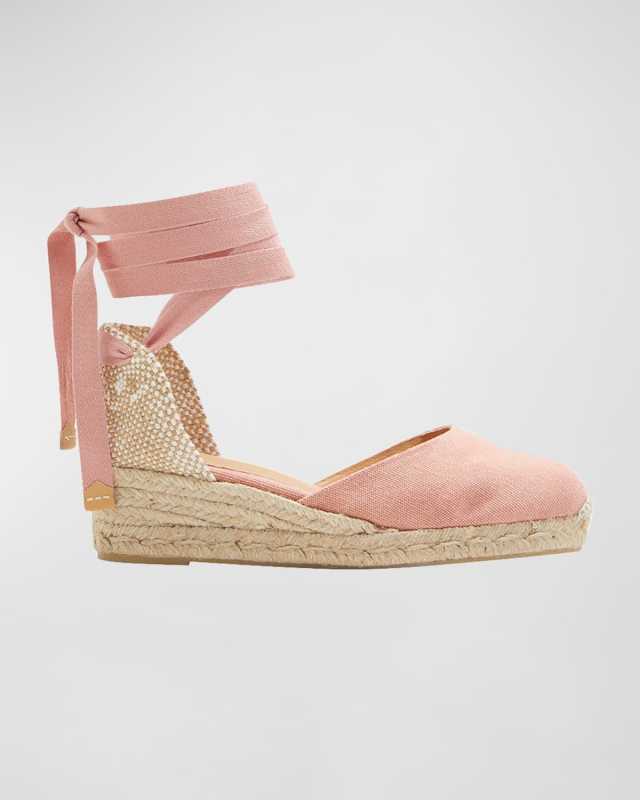 Carina Wrap-Around Espadrille Wedges
