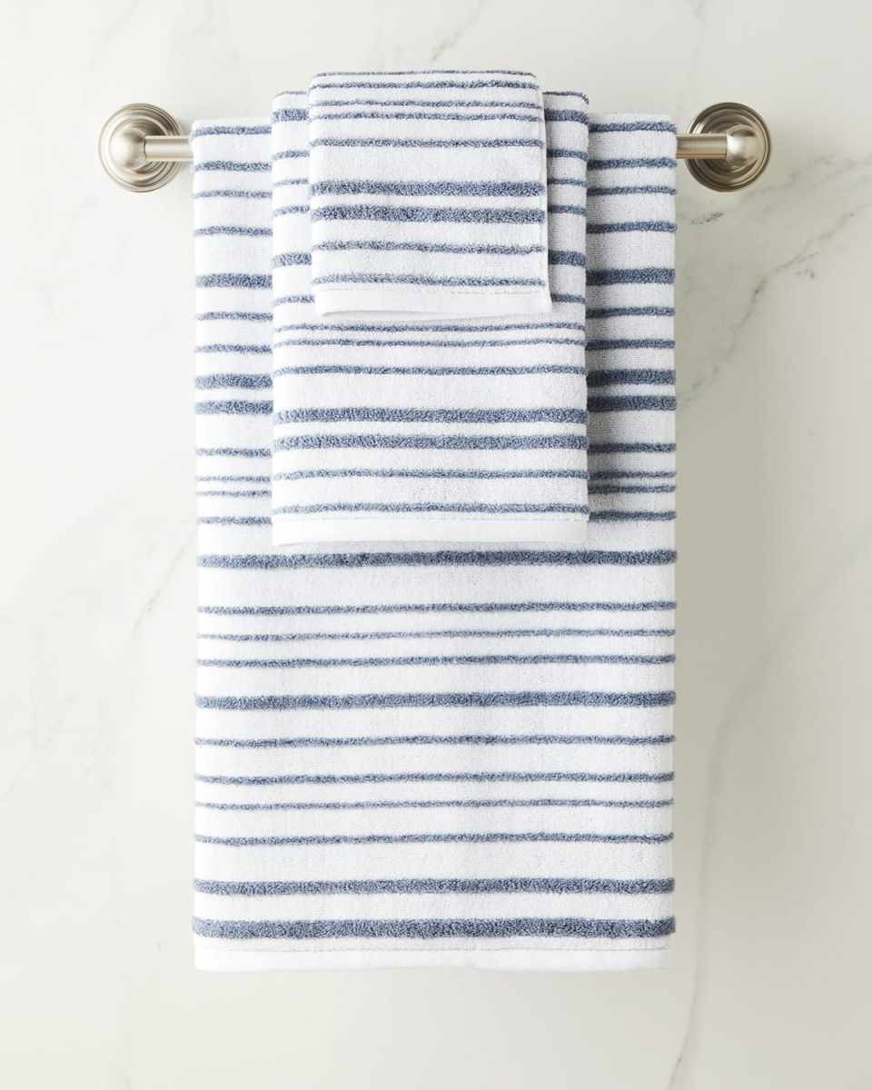 Hudson Stripe Hand Towel