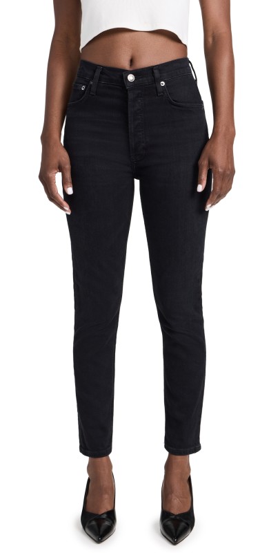 AGOLDE Nico High Rise Slim Fit Jeans Spirit