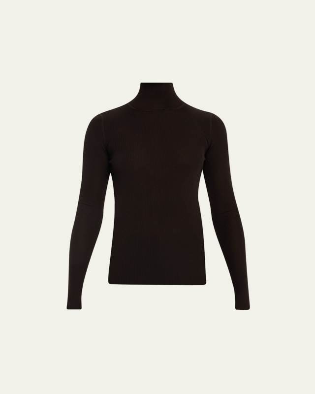 Wool Rib Underpinning Sweat