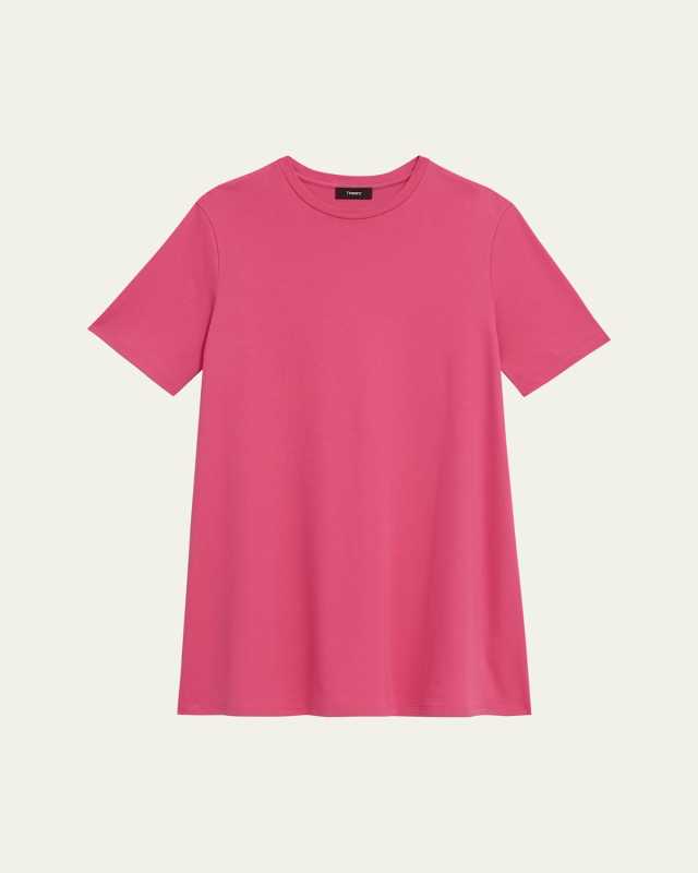 Oversized Cotton Tee Mini Dress