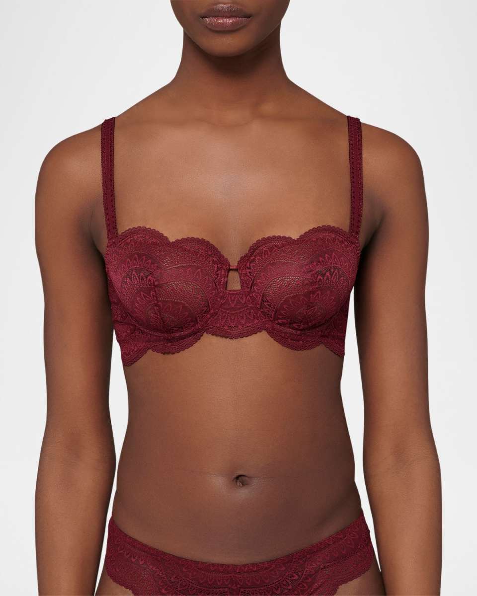 Karma Demi-Cup Convertible Lace Bra