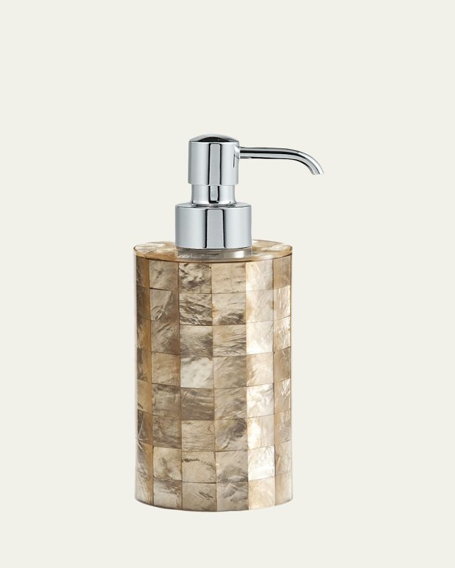 Capiz Champagne Pump Dispenser