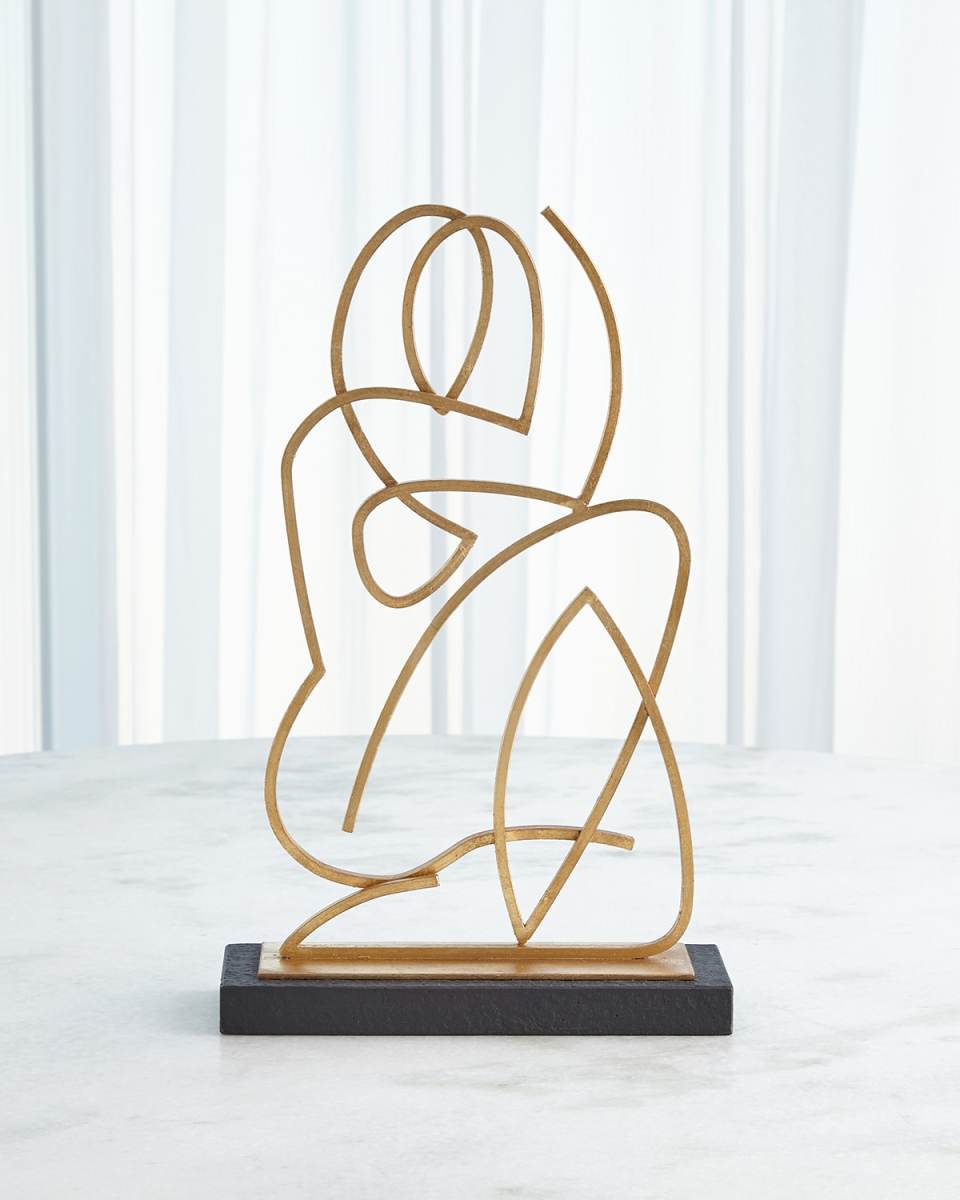 Wire Madonna Sculpture