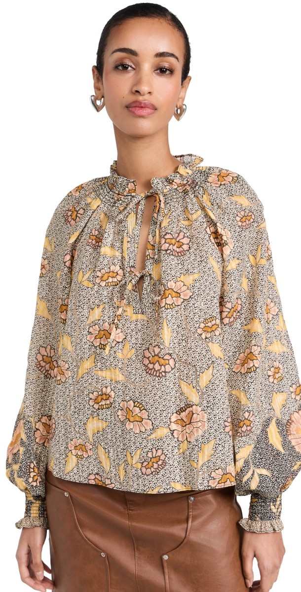Ulla Johnson Kaitlyn Blouse Chrysanthemum
