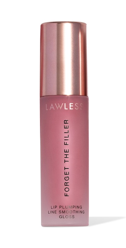LAWLESS Forget the Filler Lip Plumper Line Gloss Pop the Rosé
