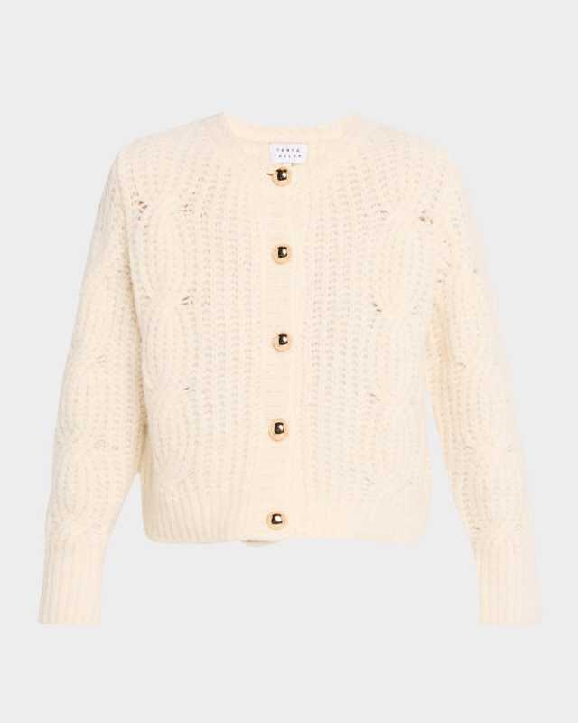 Hale Cable-Knit Cardigan