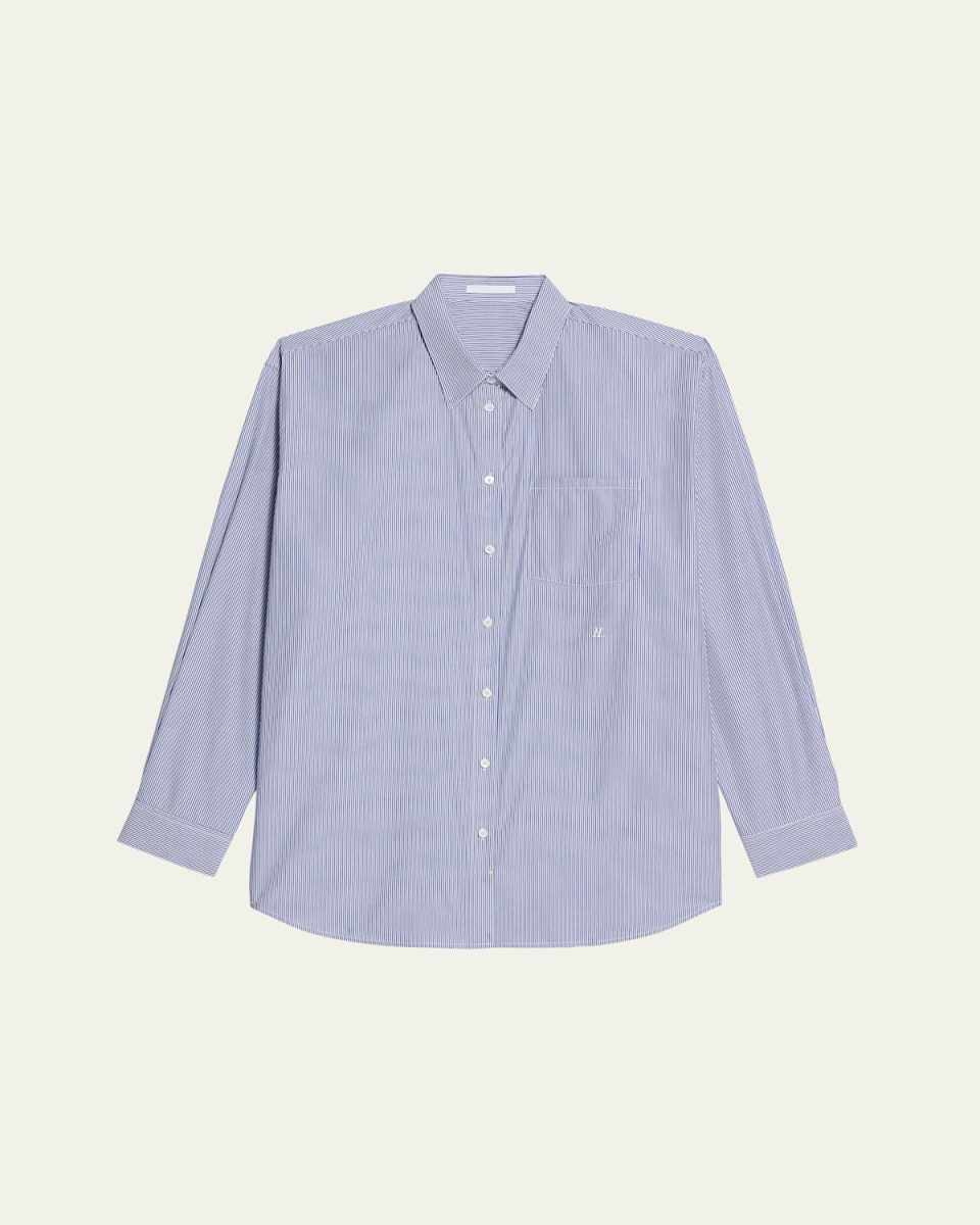 Oversized Pinstripe Shirt