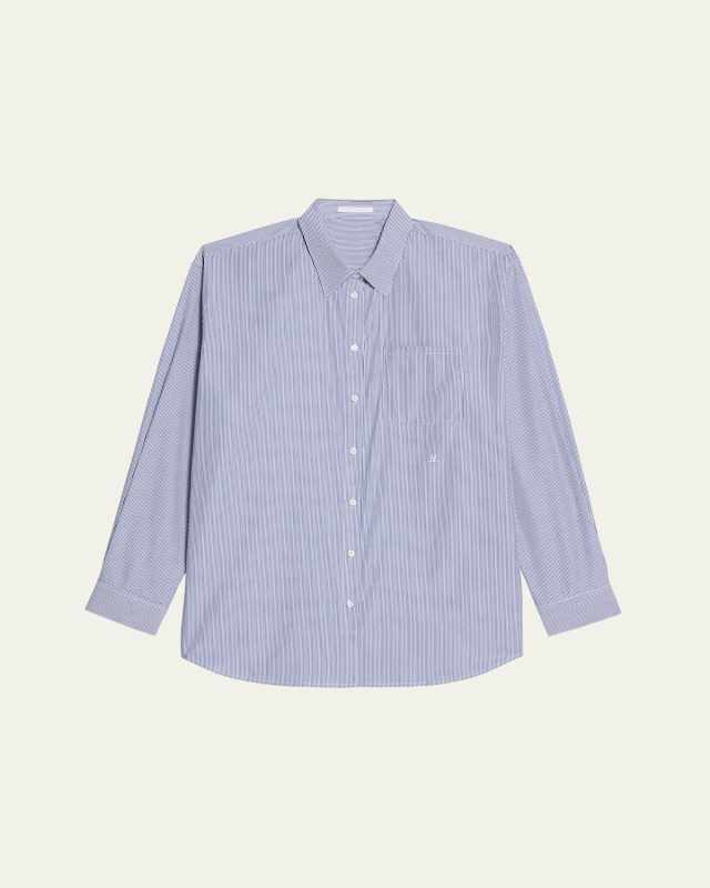 Oversized Pinstripe Shirt