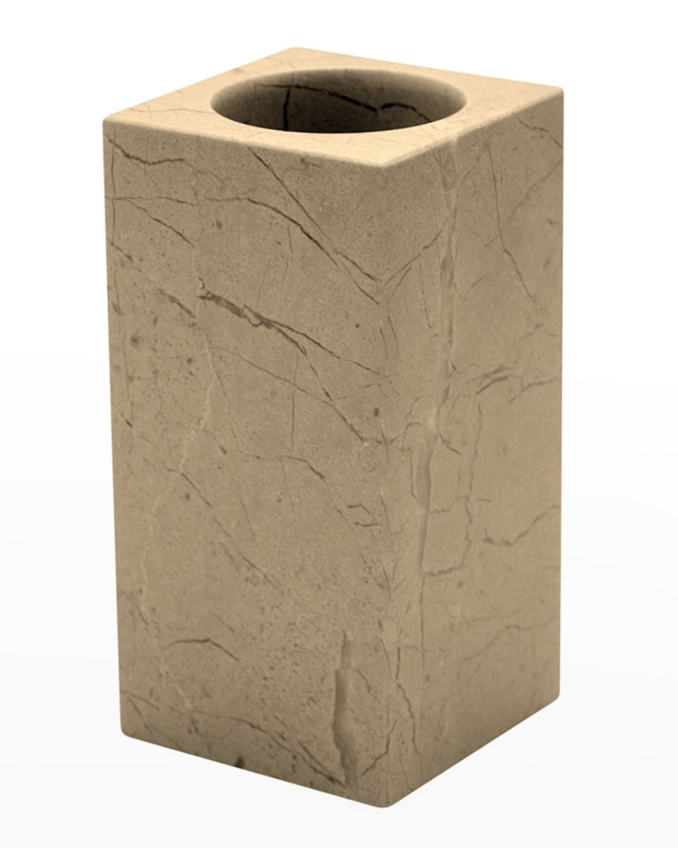 Polished Square Verona Beige Marble Tumbler