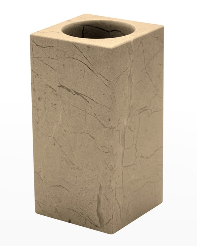 Polished Square Verona Beige Marble Tumbler