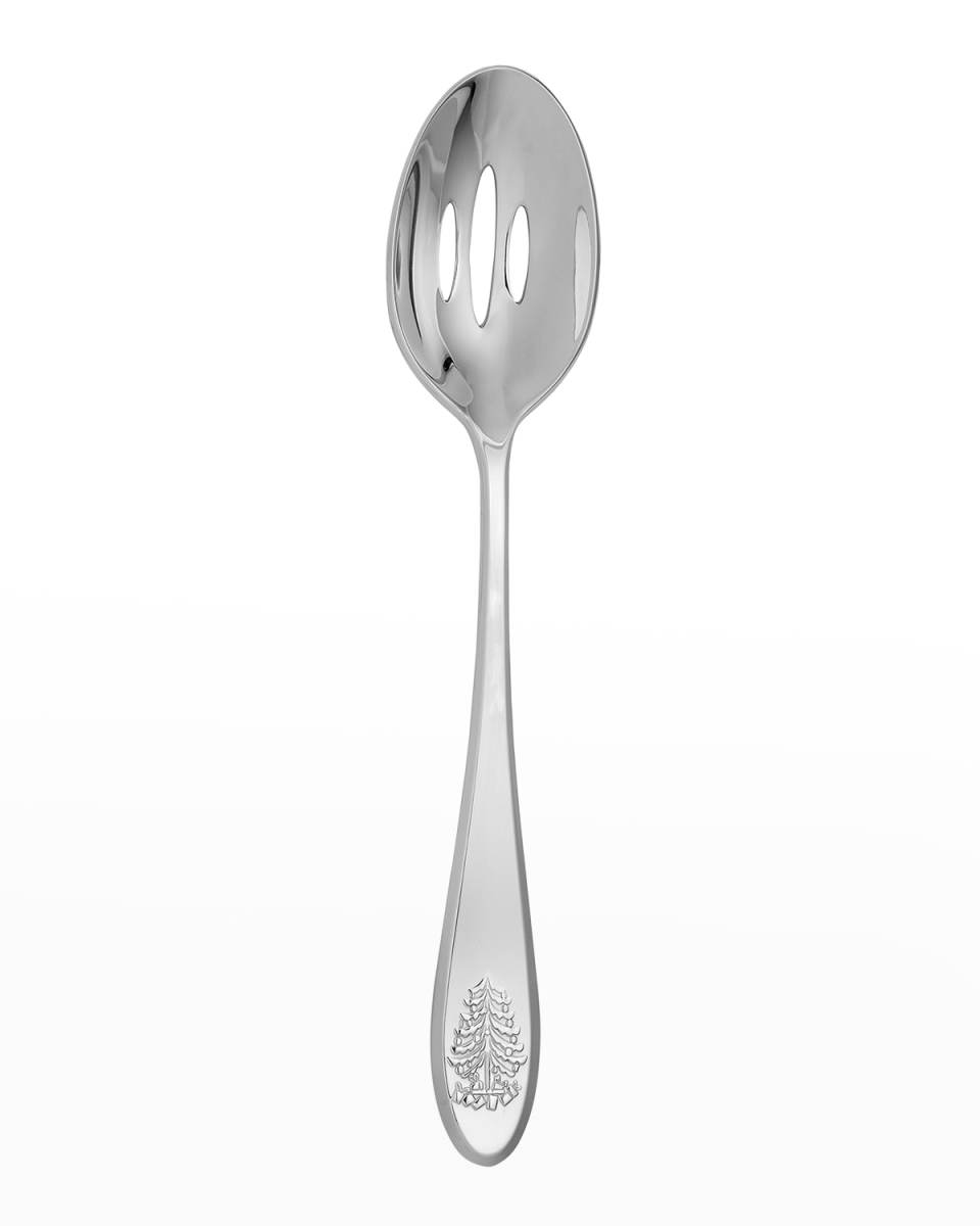 Christmas Tree Slotted Spoon