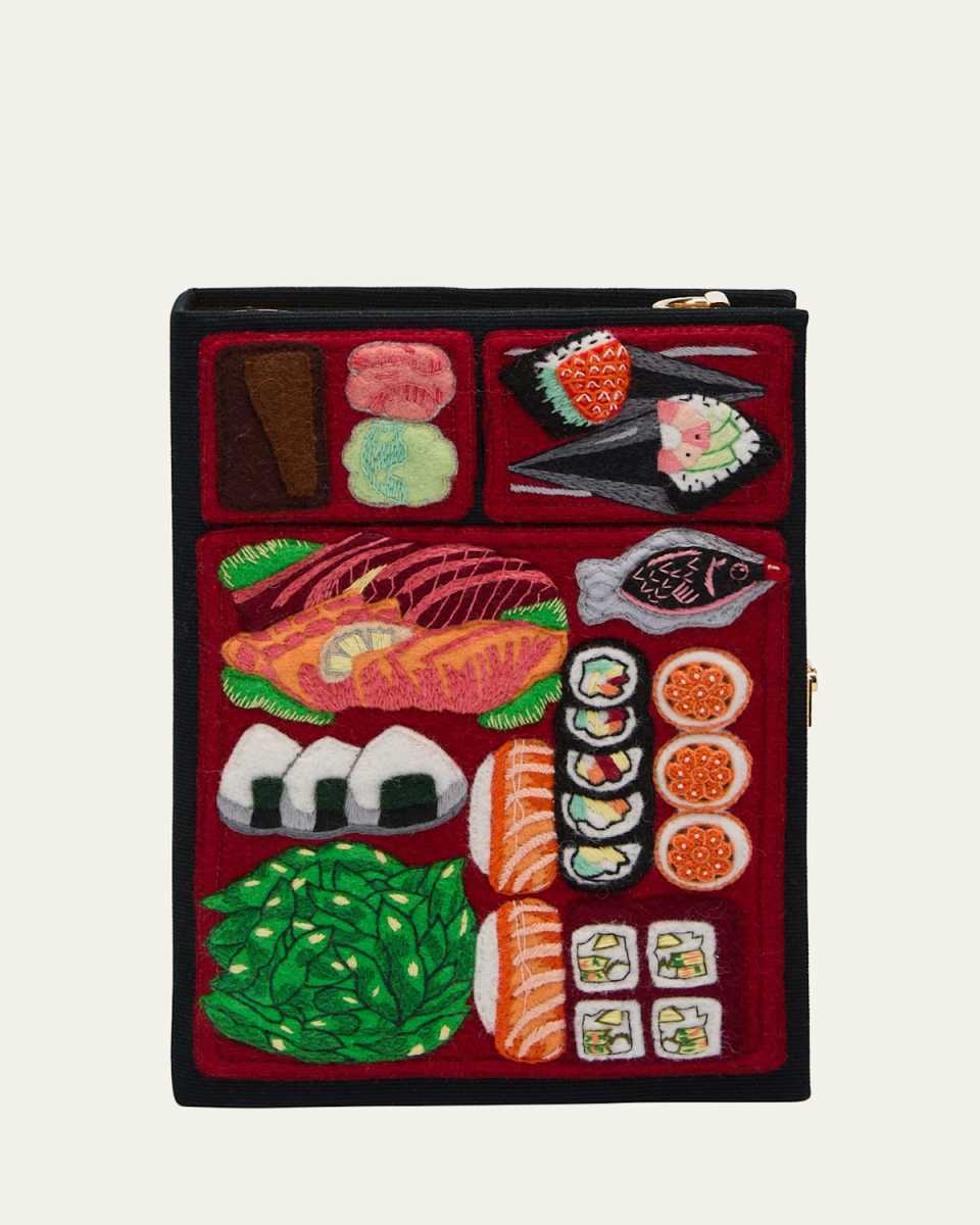 Bento Box Book Clutch Bag