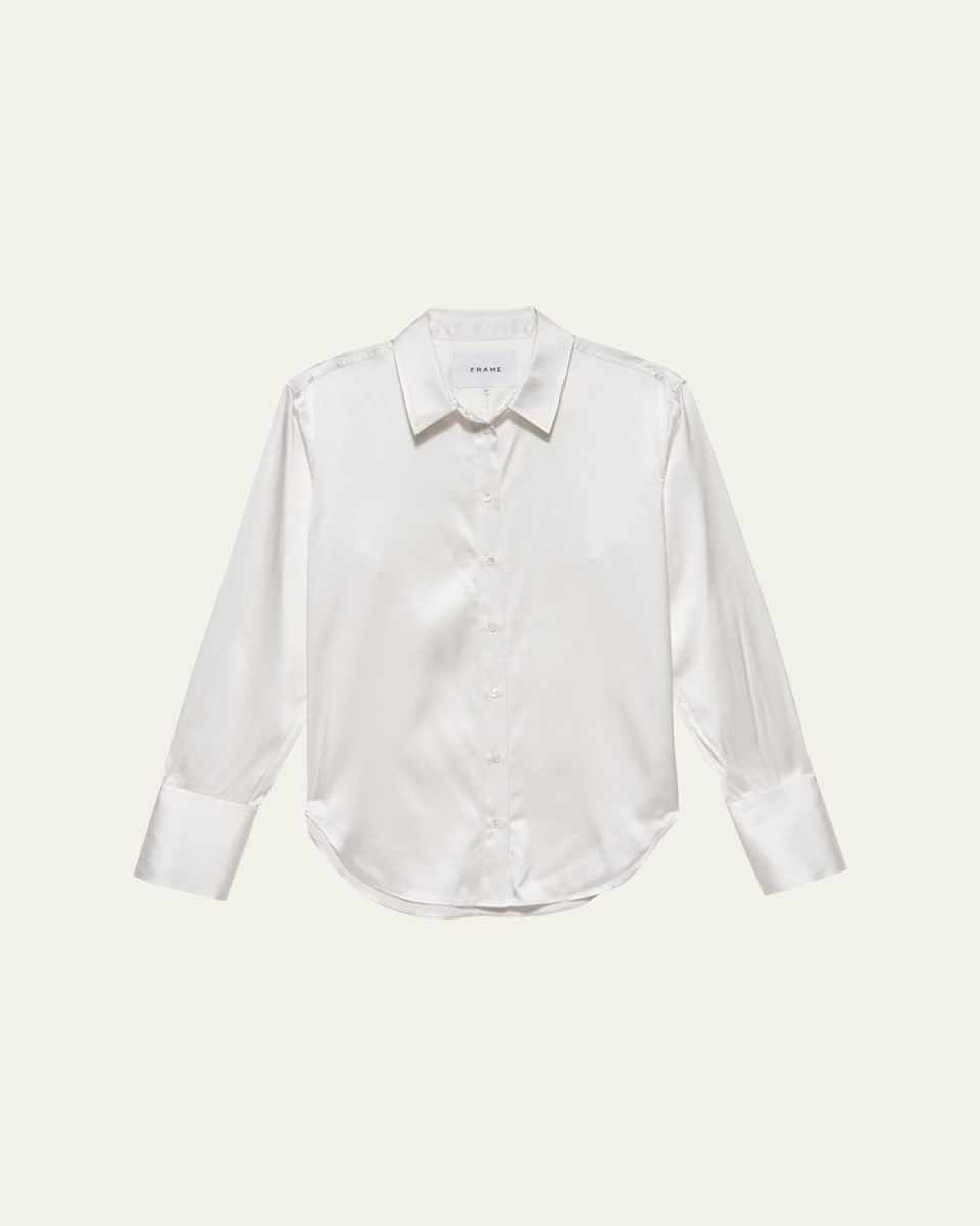 The Standard Silk Button-Front Shirt