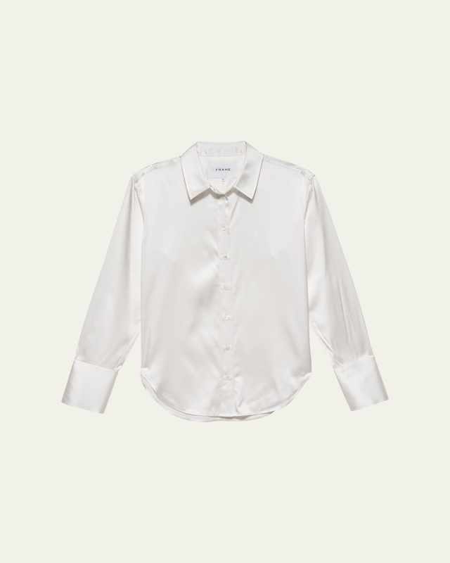 The Standard Silk Button-Front Shirt