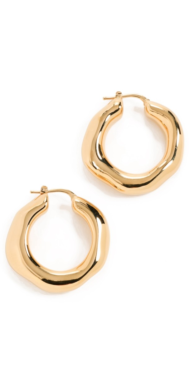 Jil Sander New Lightness Earrings Gold