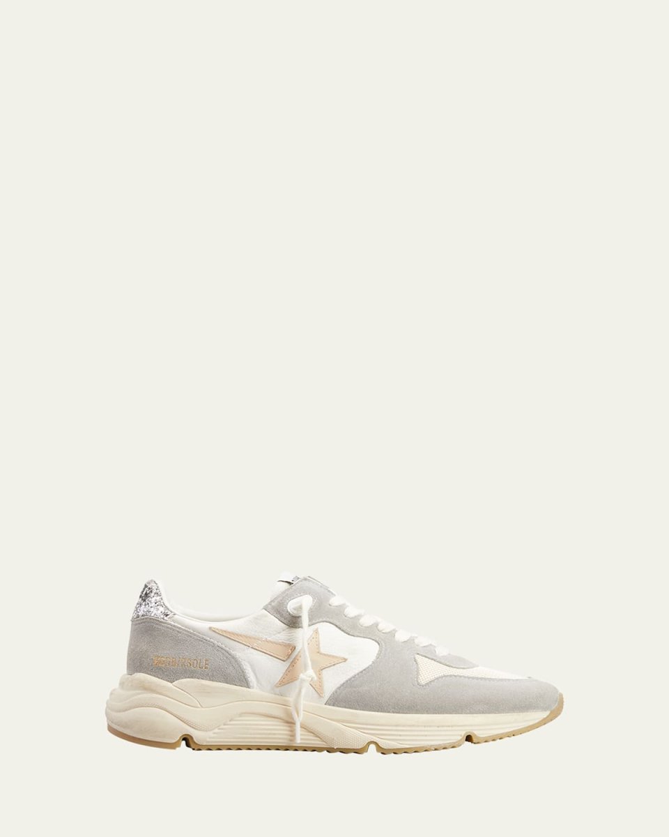 Running Sole Mixed Media Sneakers