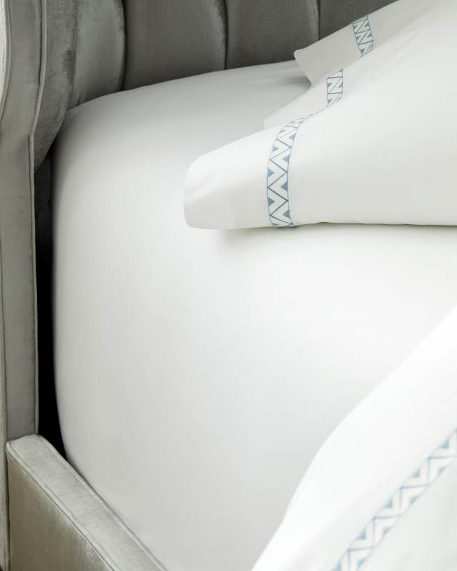 Ceylon Fitted Sheet, KING