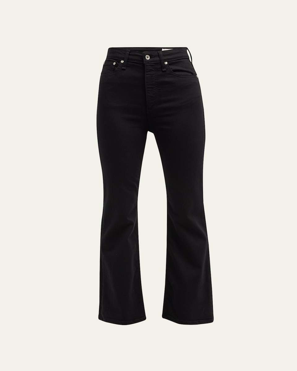 Casey High-Rise Flared Ankle Jeans