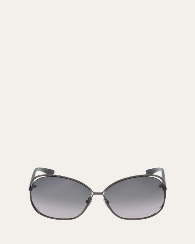 Blue Blocking Acetate & Metal Round Glasses